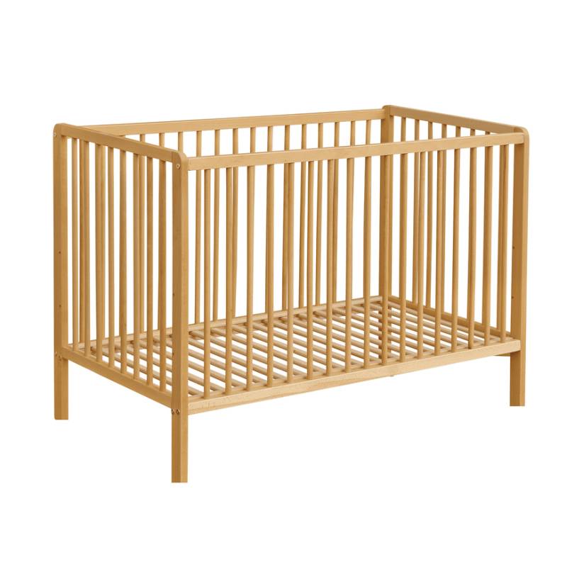 Amal Ii Kinderbett Julia Natur 70 X 140 Cm Gitterbett Gitter Bett Holzbett Kind B-Ware von Amal II