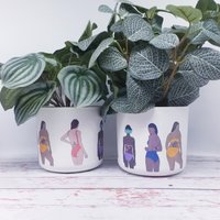 Umweltfreundlicher Indoor-Übertopf - Pflanztopf 14 cm. Pflanzenliebhaber Geschenk Für von AmalueLeith