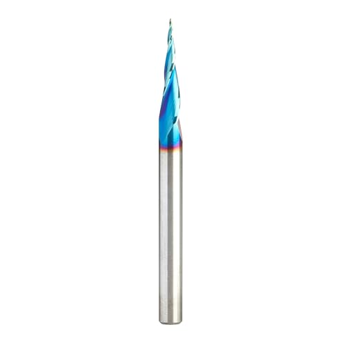 Amana Tool - 46280-K CNC 2D & 3D Carving 6,2 Grad konische Winkel-Kugelspitze x 1/32 Durchmesser x 1/6 von Amana Tool