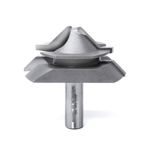 Amana Tool 55390 45-Grad-Gehrungsbohrer, 5,4 cm Durchmesser x 1,27 cm Schaftfräser von Amana Tool