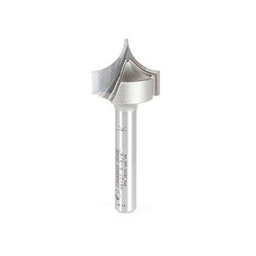 Amana Tool 56127 Hartmetallbestückt Pt. Schneid-Rundschneider, 3/8 Radius x 3/4 Durchmesser x 5/8 x 1/4 von Amana Tool