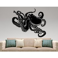 Octopus Wall Decal Tentakeln Sprut Vinyl Aufkleber Tier Wandbild Meer Ozean Wand Kunst Leben Room Decor Fenster Entfernbare 1Eosnj von AmandaCooldesigns