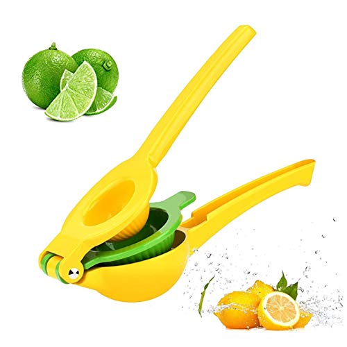 Zitronenpresse 3-in-1 Zitronenpresse Manuell Zitronen Clip Zitruspresse Hand Entsafter Handpresse Entsafter Limettenpresse Saftpresse Manuell für Zitronensaft Orangen Saft Limetten Saft Traubensaft von Amandsyl