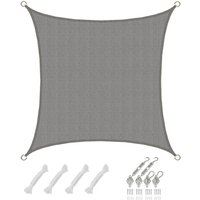 Amanka - 2x2 uv Sonnensegel Viereckig Atmungsaktiv - Sonnenschutz Segel mit Befestigung Amanka - 2x2 uv Sonnensegel Viereckig Atmungsaktiv - Sonnenschutz Segel mit Befestigung von Amanka
