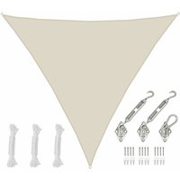 Amanka - 7x7x7 Sonnensegel Dreieckig Wasserdicht - Sonnenschutz Segel Set mit Befestigung Amanka - 7x7x7 Sonnensegel Dreieckig Wasserdicht - Sonnenschutz Segel Set mit Befestigung von Amanka
