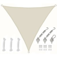 Amanka - 3x3x3 Sonnensegel Dreieckig Wasserdicht - Sonnenschutz Segel Set mit Befestigung Amanka - 3x3x3 Sonnensegel Dreieckig Wasserdicht - Sonnenschutz Segel Set mit Befestigung von Amanka