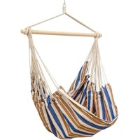 Xxl Hängesessel 185x130cm Hängestuhl 2 Personen Hängesitz bis 150kg Baumwolle Hängematte 360° Swifel von Amanka