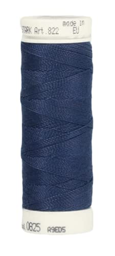 Amann A0822-0825 Nähgarn, Polyester, 0825 Blau, 30 m, meter von Amann