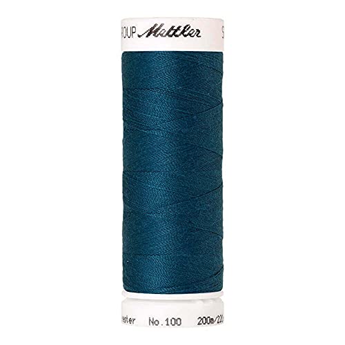 Amann A1678-0483 Nähgarn, Polyester, 0483 Blau, 200 m von Amann