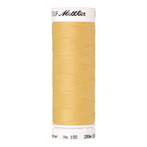 Amann A1678-1454 Nähgarn, Polyester, 1454 Gelb, 200 m, meter von Amann