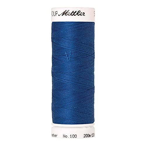 Amann A1678-1463 Nähgarn, Polyester, 1463 Blau, 200 m von Amann