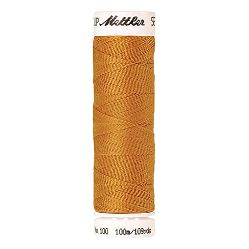 Amann A6677-0118 Nähgarn, Polyester, 0118 Gold/Gelb, 100 m, meter von Amann