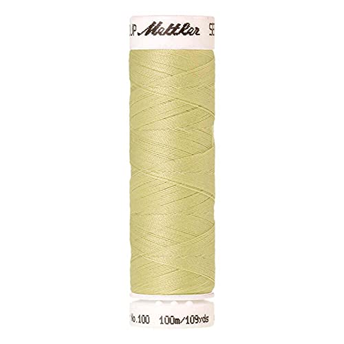 Amann A6677-1345 Nähgarn, Polyester, 1345 Gelb/Grün, 100 m, meter von Amann
