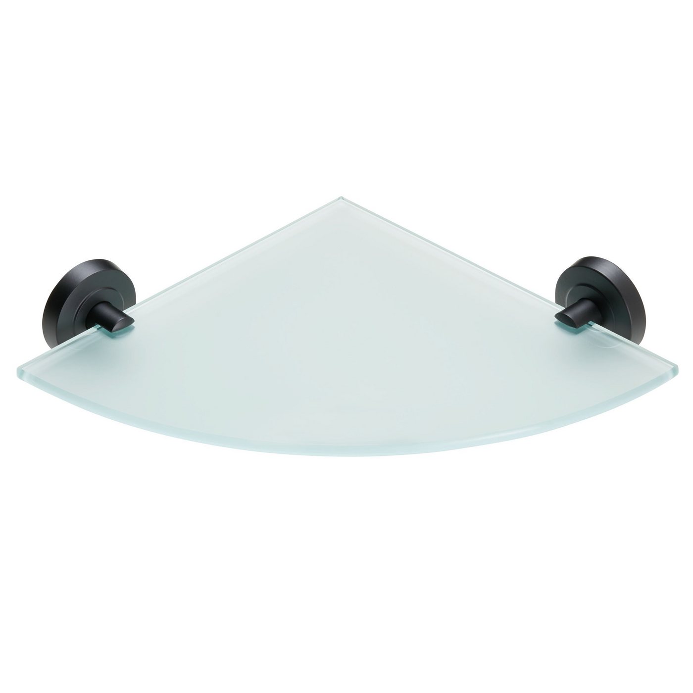 Amare Bath Badregal Badezimmerablage Eck-Regal Glasablage von Amare Bath