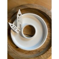 Deko-Teller, Rund, Gegossen Aus Keraflott von AmareInFigura