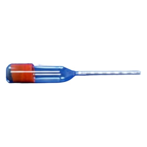Amarell Dichte-Aräometer ohne Thermometer, 1,500-1,750:0,005g/cm³ Dichtemessbereich, 180mm Länge von Amarell