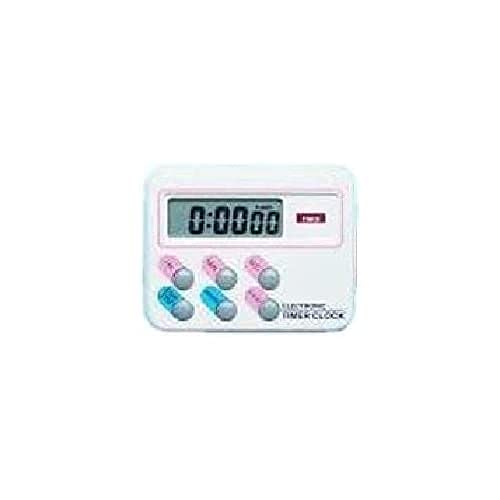 Amarell E920630 Kurzzeitmesser Electronic Uhr mit lautem Alarmton, Timer bis 24 h, Uhr/Stoppuhr von Amarell