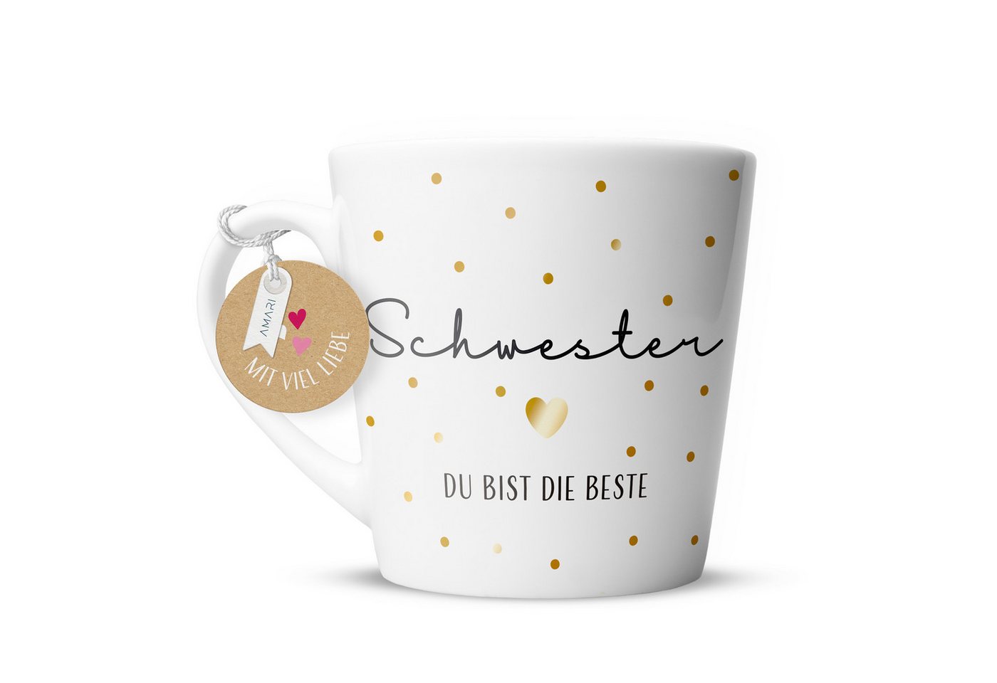 Amari Tasse AMARI ® Schwester Tasse - Perfektes Geschenk für die Schwester von Amari