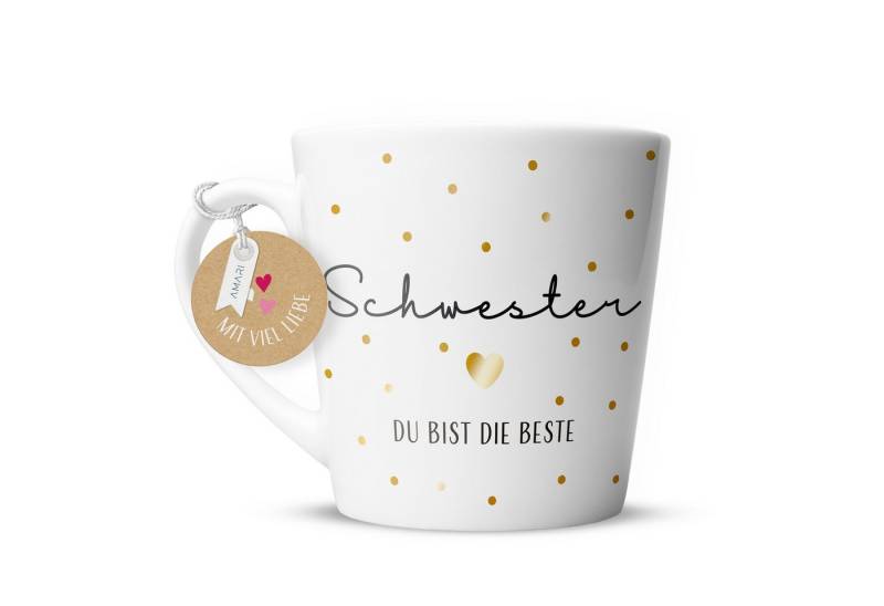 Amari Tasse AMARI ® Schwester Tasse - Perfektes Geschenk für die Schwester von Amari