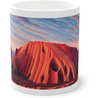 Uluru Kata-Tjuta, Australien Get.outside.now 11Oz Becher, Bergsport, Natur, Geschenk, Kaffeetasse, Kunstwerk, Entdecker, Abenteuer, Original von AmaritaPrints