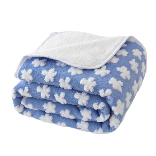 Amarrirose wasserdichte Hundedecke - 60x80 cm Maschinenwaschbar, Kuschelige und weiche Couchdecke, Komfortable Polsterung, 3D strukturierte Wolken, Warme und weiche Katzendecke, Lila Amarrirose wasserdichte Hundedecke - 60x80 cm Maschinenwaschbar, Kuschelige und weiche Couchdecke, Komfortable Polsterung, 3D strukturierte Wolken, Warme und weiche Katzendecke, Lila von Amarrirose