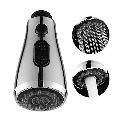 2 Modi Pull out Wasserhahn Küchenarmaturen,Ersatz Küchenbrause Spray Düse Kopf Geschirrbrause, Spültischarmatur für Küche, Bad, Waschbecken 1/2" Anschlüsse mit Control Taste 2 Modi Pull out Wasserhahn Küchenarmaturen,Ersatz Küchenbrause Spray Düse Kopf Geschirrbrause, Spültischarmatur für Küche, Bad, Waschbecken 1/2" Anschlüsse mit Control Taste von Amasawa
