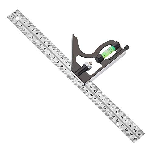 Kombinationswinkel,Winkelmesser Edelstahl Kombinationswinkel,Edelstahl Kombinationswinkel Lineal 300 mm,Multifunktionskombination Anschlagwinkel,für Heimwerker/Holzbearbeitung/Dekoration Kombinationswinkel,Winkelmesser Edelstahl Kombinationswinkel,Edelstahl Kombinationswinkel Lineal 300 mm,Multifunktionskombination Anschlagwinkel,für Heimwerker/Holzbearbeitung/Dekoration von Amasawa