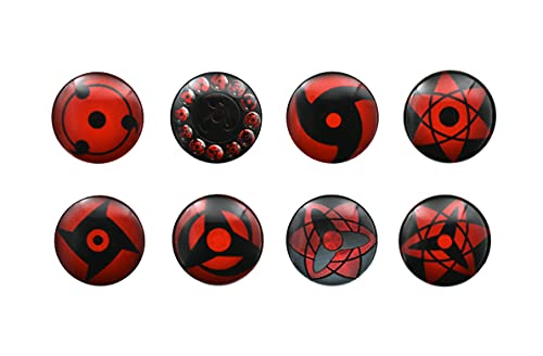 Amasukami 8 Sharingan Kühlschrankmagnete Uchiha Itachi Kühlschrankmagnete Uchiha Sasuke Kühlschrankmagnete Uchiha Madara Kühlschrankmagnete Uchiha Obito Kühlschrankmagnete B von Amasukami