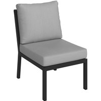 Amatio Lounge-Mittelteil ZAMORA, Aluminium von Amatio