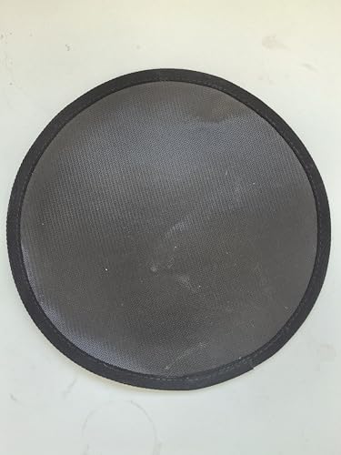 50,8 cm große Feuerschalenmatte für Mesa-Feuerstellen, rund, feuerfest, öldicht, wasserdicht, Grillunterlage für Terrasse, Gras, Outdoor-Grillzubehör, tragbar und wiederverwendbar, glänzendes Schwarz 50,8 cm große Feuerschalenmatte für Mesa-Feuerstellen, rund, feuerfest, öldicht, wasserdicht, Grillunterlage für Terrasse, Gras, Outdoor-Grillzubehör, tragbar und wiederverwendbar, glänzendes Schwarz von AmazStove