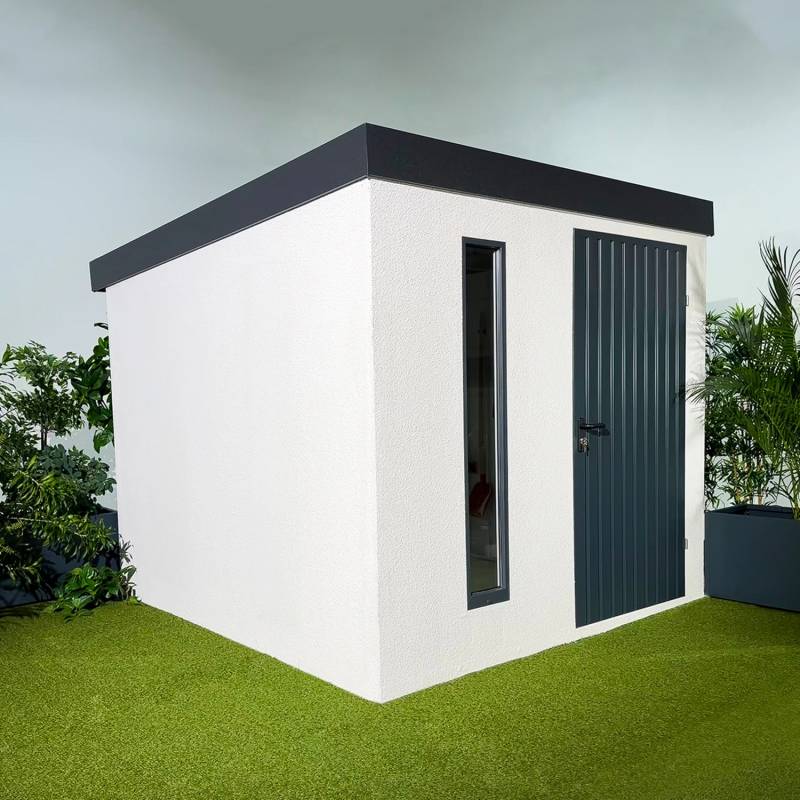 Amazing Spaces Gartenhaus Urban One Typ 1 Weiß 345 cm x 256 cm von Amazing Spaces