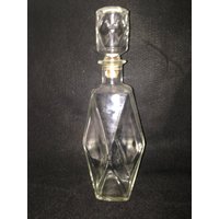 Glas Karaffe Hoch Glatte Seiten Geformt Schöne Solide Glasstopfen von AmazingCollections