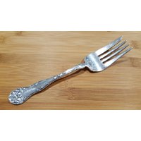 Antik 1877 Niagara Falls 1904 Wild Rose Buffet/Wurst Serviergabel 8 1/4" von AmazingSilver21