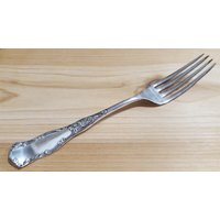 Antik 1880 Paarpunkt Silber 1890 Erminie Speisegabel 1950, 4Er Set von AmazingSilver21