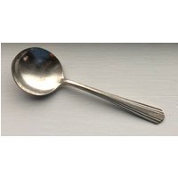 Antik Avon Silber 1940 Moderne Runde Schale Suppenlöffel | Bouillon 15/4" von AmazingSilver21