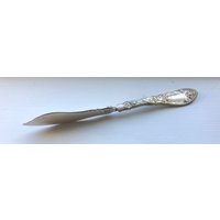 Antik Oxford Silber 1908 Narcissus Twisted Henkel Meister Buttermesser 7 1/4" von AmazingSilver21