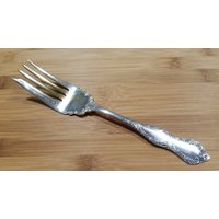 Antik Us Silber 1920 Drei Buffet/Wurst Serviergabel 8 1/4" von AmazingSilver21