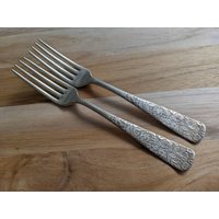 Antike Anker Rogers Silber 1902 Mayflower Speisegabel 7 3/8" Mono S J H, 6Er Set Antike Anker Rogers Silber 1902 Mayflower Speisegabel 7 3/8" Mono S J H, 6Er Set von AmazingSilver21