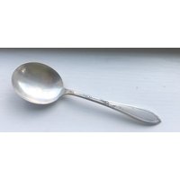 Antike Stratford Silber 1919 Rosemary Runde Schüssel Suppenlöffel | Gumbo 18 cm von AmazingSilver21