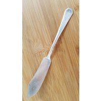 Antike Wm Rogers 1927 Silber Jubiläum Flachgriff Meister Buttermesser 7 3/8", 3Er Set von AmazingSilver21