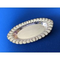 Antike Wm Rogers Waverly Große Ovale Konkave Brot/Servierschale/Platte von AmazingSilver21