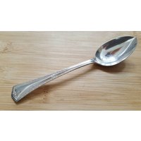 Antiker Pure Silber Teller Verzierter Teelöffel 12", 12Er Set von AmazingSilver21
