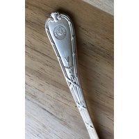 Antiker Seltener Wallace Silber Verschnörkte Meistersalz/Senflöffel 3 1/4" von AmazingSilver21