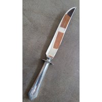 Antikes Blackinton Sterling 1946 Gilbert Stuart Braten/Schnitzmesser Mit Wächter 10 1/4", Mono P von AmazingSilver21