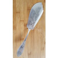 Antikes Sammlerstück 1847 Rogers Bros 1848 Olive Geätzte Fisch Serviermesser/Server 11 7/8", Mono G O von AmazingSilver21