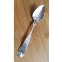 Antikes Sammlerstück Ben K Chase Münze Silber Fiddle Teelöffel 5 7/8" Mono R.e.b Um 1881-1899 von AmazingSilver21