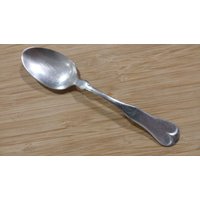 Antikes Sammlerstück Wm Rogers 1872 Fiddle Teelöffel 6" von AmazingSilver21