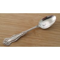 Antikes Sammlerstück Wm Rogers & Son 1908 Arbutus Teelöffel 5 7/8", 9Er Set Antikes Sammlerstück Wm Rogers & Son 1908 Arbutus Teelöffel 5 7/8", 9Er Set von AmazingSilver21