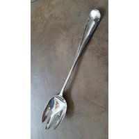 Vintage Gerity Silber G48 Georgian Große Solide Buffet Serviergabel 13 1/8", 2Er Set von AmazingSilver21