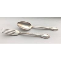 Vintage International Silber 1948 Erinnerung Jugendlöffel & Gabel, 2Er Set von AmazingSilver21